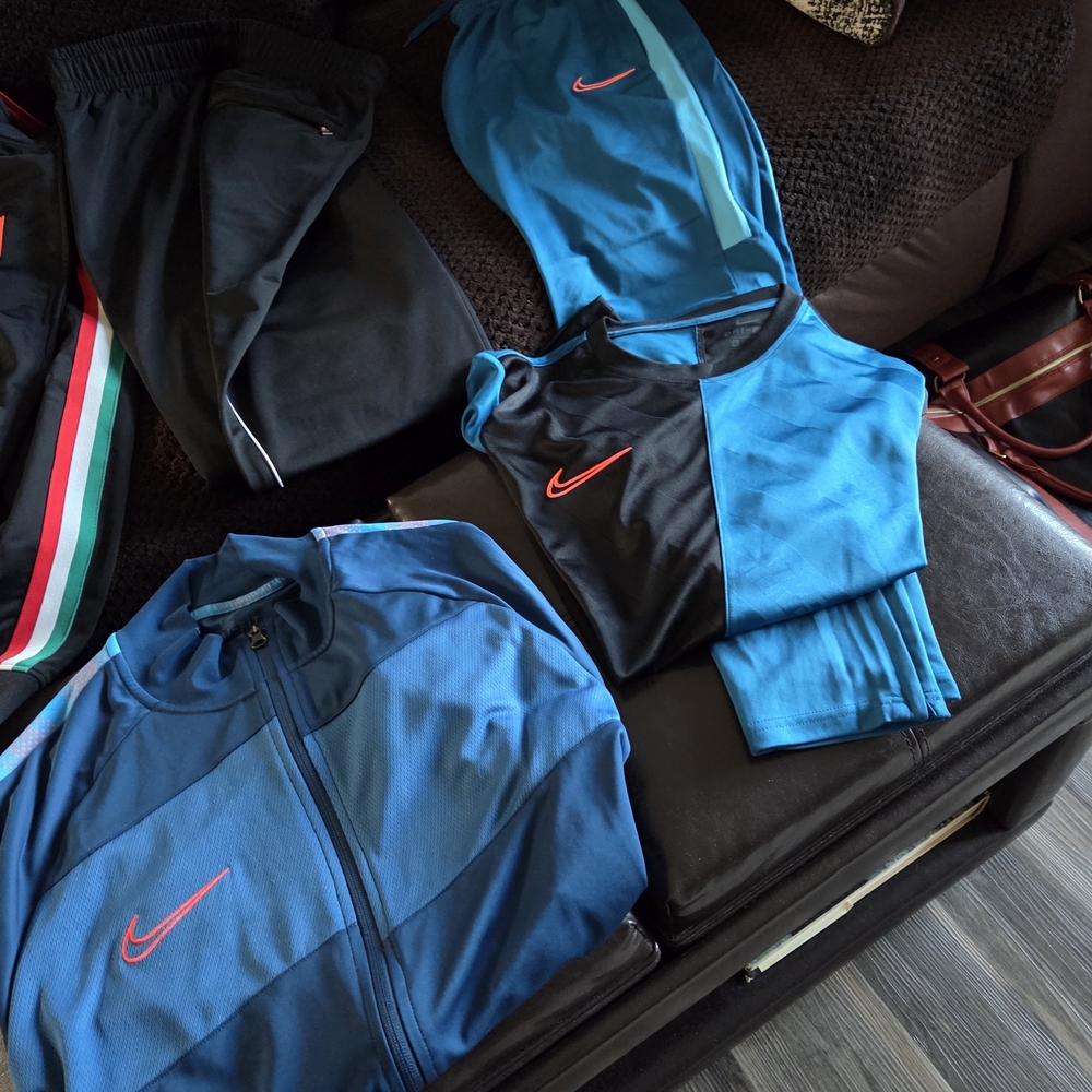 Nike Men's Performance Jacket in Blue and Black